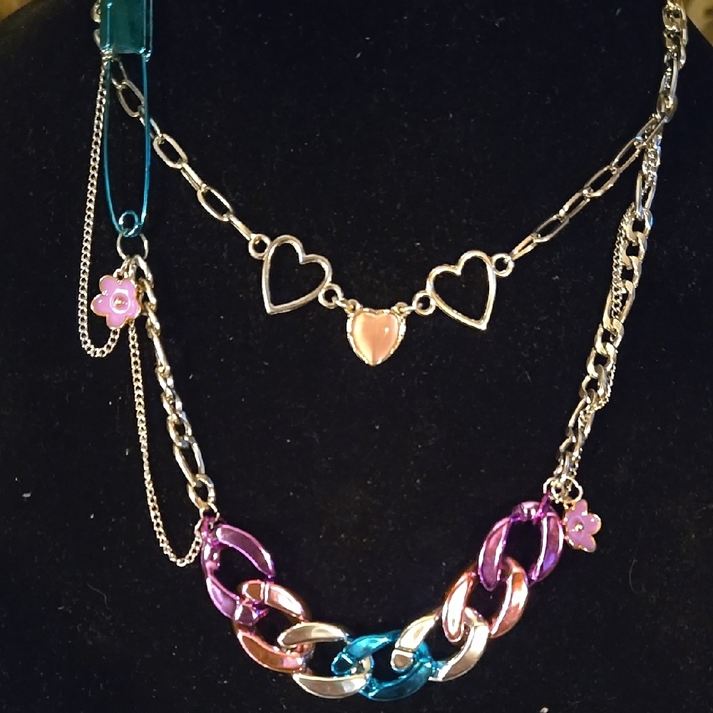 Colorful Metal And Resin Chain - Picture 13 of 15